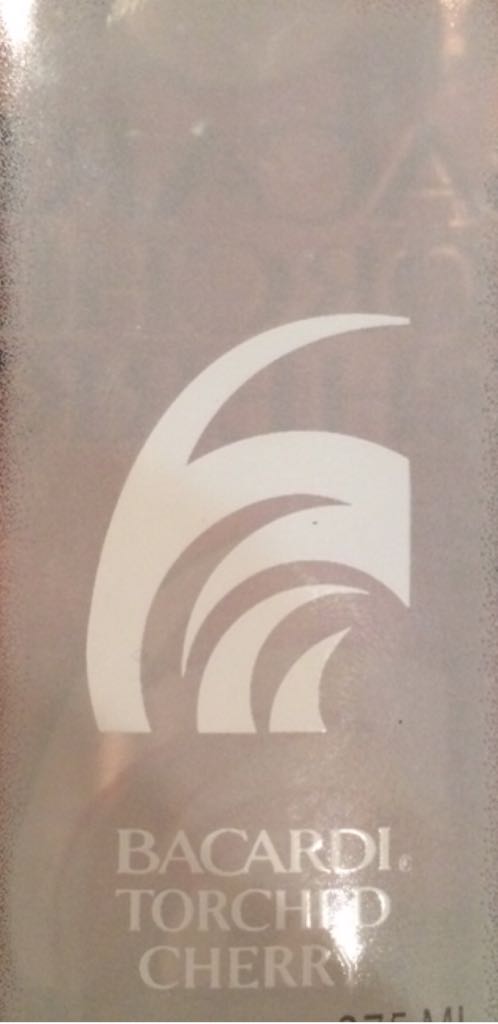 Bacardi Torched Cherry - Bacardi (50 mL) alcohol collectible [Barcode 080480000998] - Main Image 2