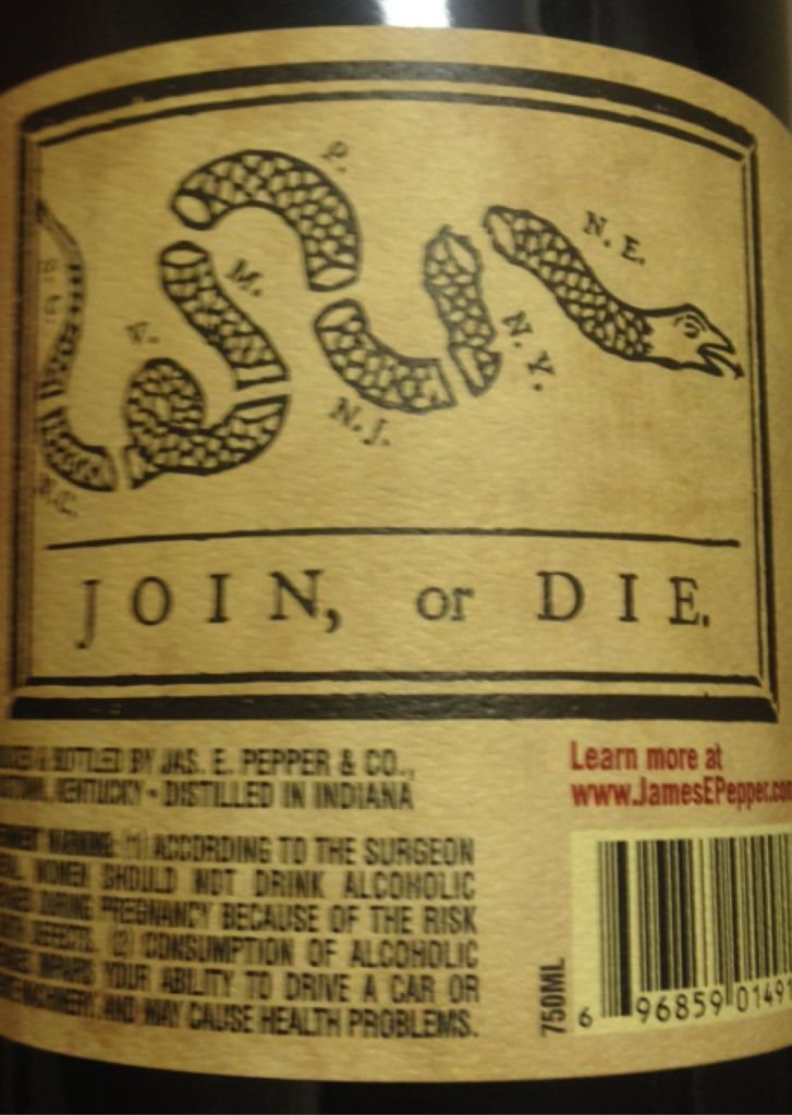 James E. Pepper 1776 Bourbon - James E. Pepper & Co (750mL) alcohol collectible [Barcode 696859014918] - Main Image 2