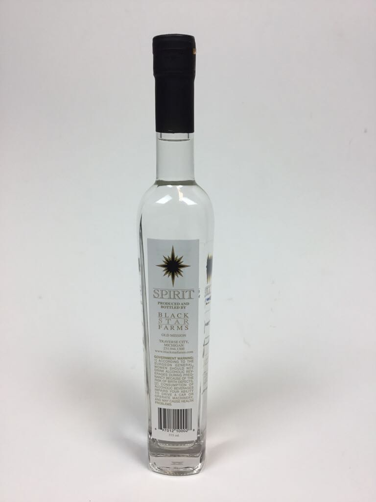 Spirit Of Pear - Black Star Farms (375mL) alcohol collectible [Barcode 697012100028] - Main Image 2