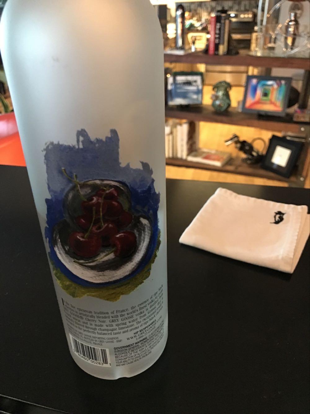 Grey Goose-Cherry Noir - Grey Goose (750 mL) alcohol collectible [Barcode 080480002831] - Main Image 2