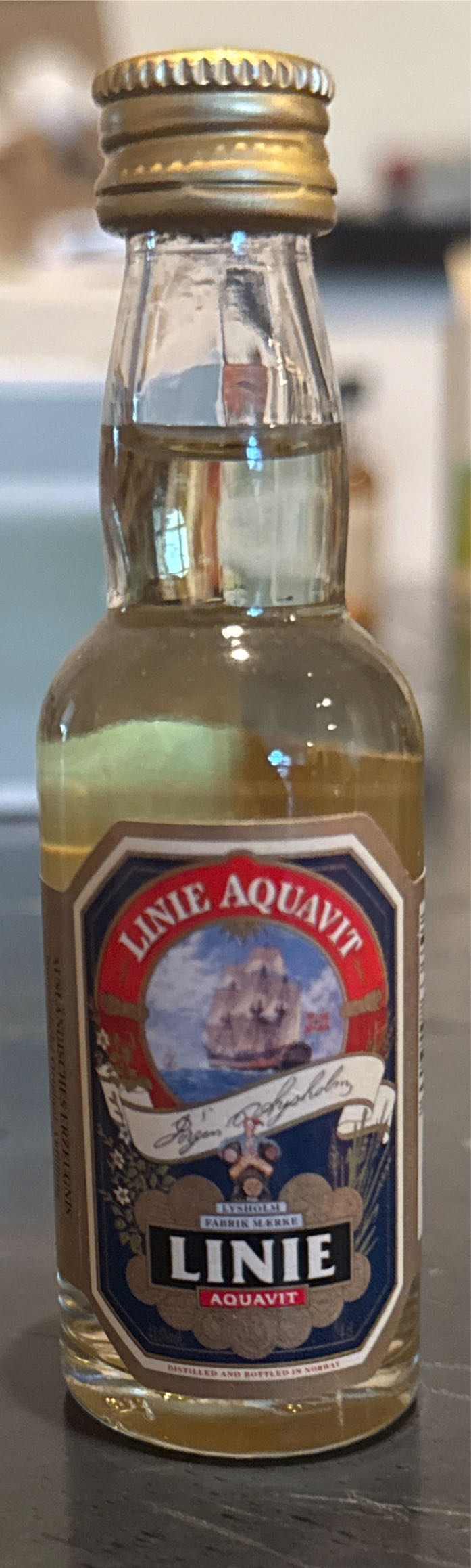 LINIE Aquavit - Arcus AS (0,7L) alcohol collectible [Barcode 7048352041510] - Main Image 4
