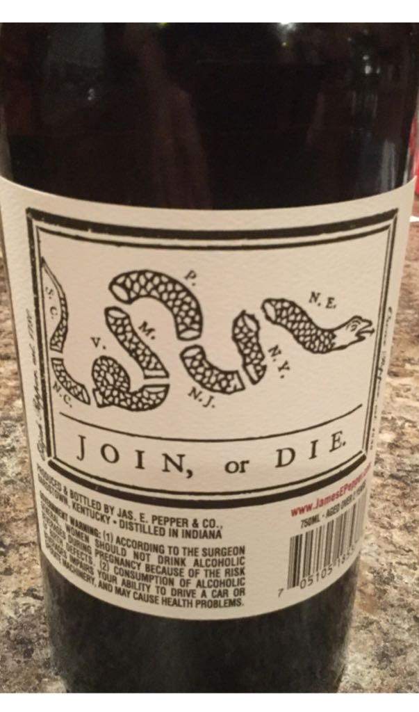 James E. Pepper 1776 Rye - James E. Pepper & Co (750mL) alcohol collectible [Barcode 705105185378] - Main Image 2