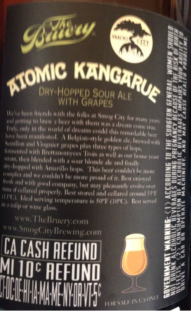 Bottleworks XII - The Bruery (750 mL) alcohol collectible [Barcode 705105534350] - Main Image 2