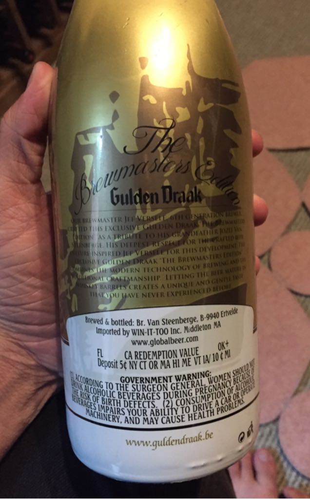 2026 Gulden Draak Cuvée Prestige Madeira 2022 - Brouwerij Van Steenberge N.V. (750 mL) alcohol collectible [Barcode 710168181021] - Main Image 2