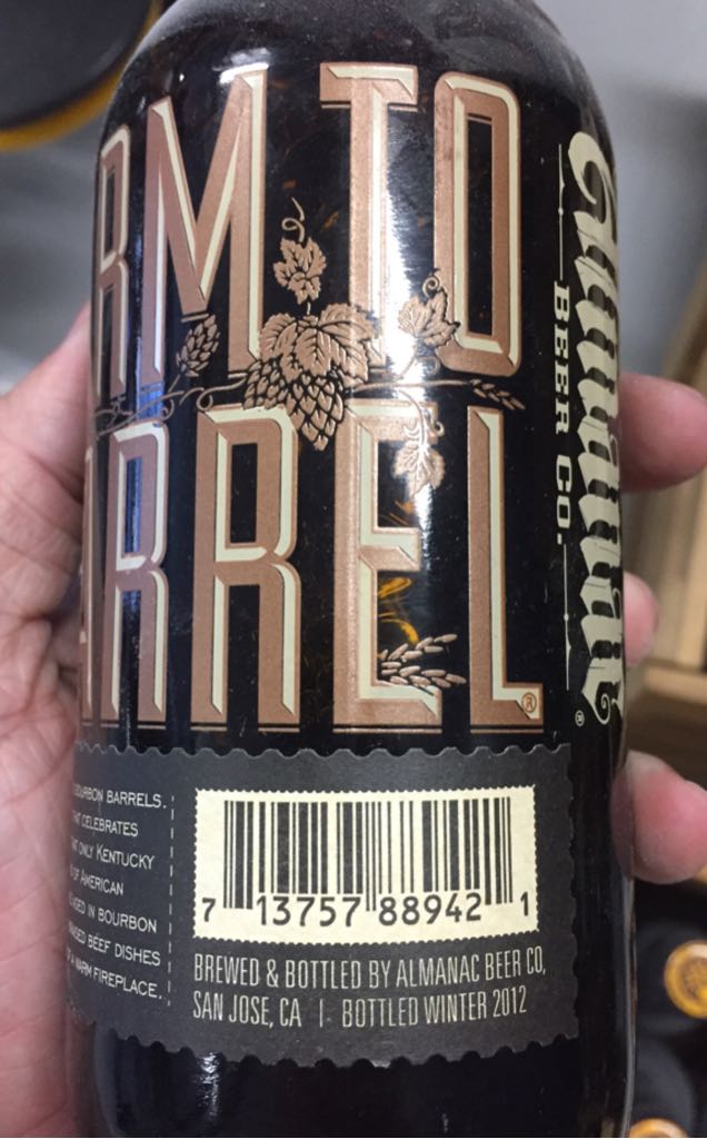 Barrel Noir - Almanac Beer Co. (375 mL) alcohol collectible [Barcode 713757889421] - Main Image 2