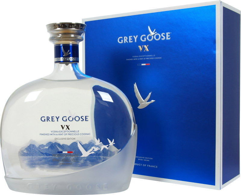 Grey Goose VX - Grey Goose (750 mL) alcohol collectible [Barcode 080480004521] - Main Image 2