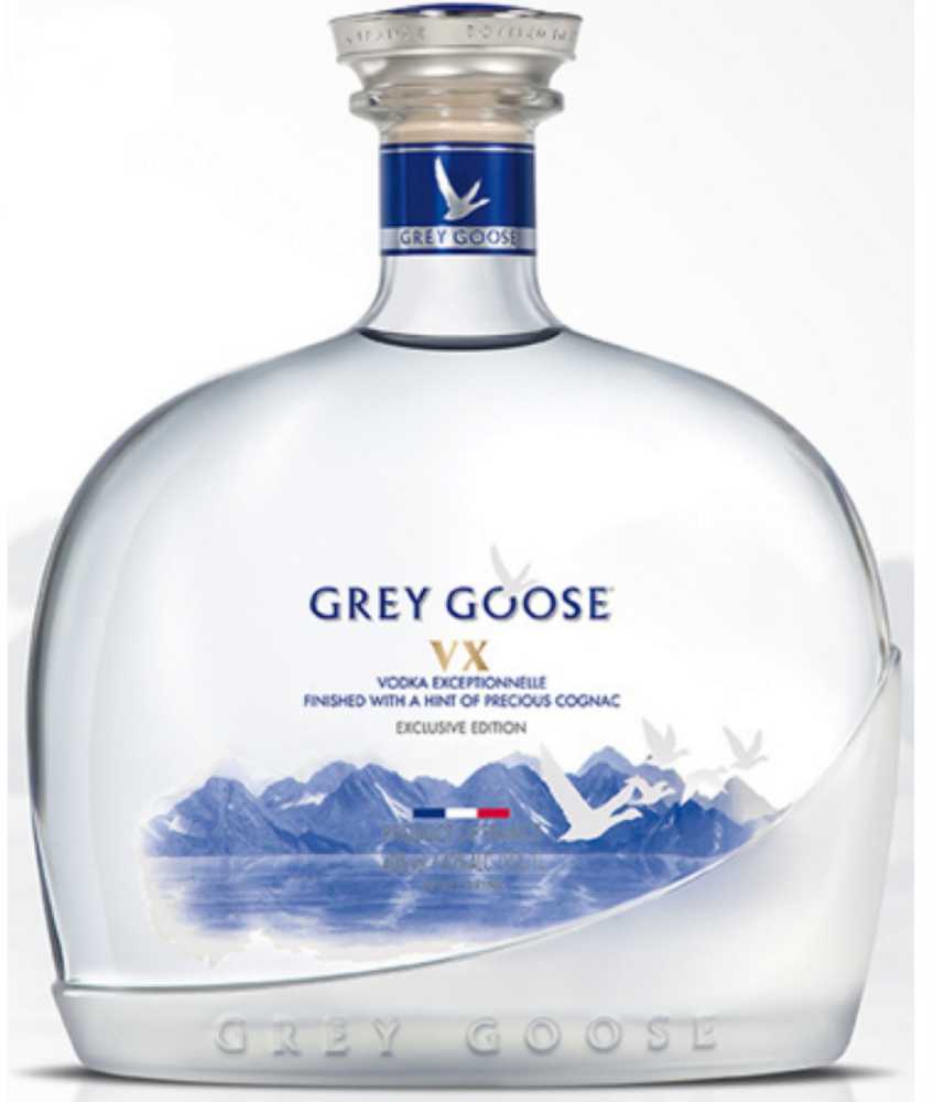 Grey Goose VX - Grey Goose (750 mL) alcohol collectible [Barcode 080480004521] - Main Image 3