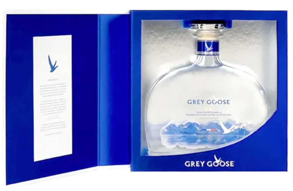 Grey Goose VX - Grey Goose (750 mL) alcohol collectible [Barcode 080480004521] - Main Image 4
