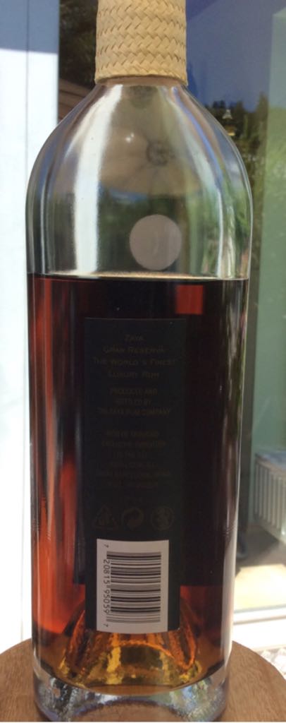 Zaya Gran Reserva 12Years Old - The Zaya Rum Company (700mL) alcohol collectible [Barcode 720815950597] - Main Image 2