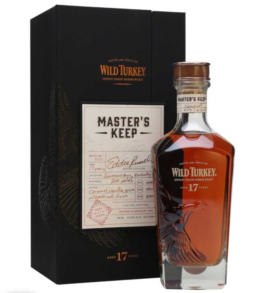 Wild Turkey Master’s Keep 17 Yr - Wild Turkey Distillery (750mL) alcohol collectible [Barcode 721059002059] - Main Image 3