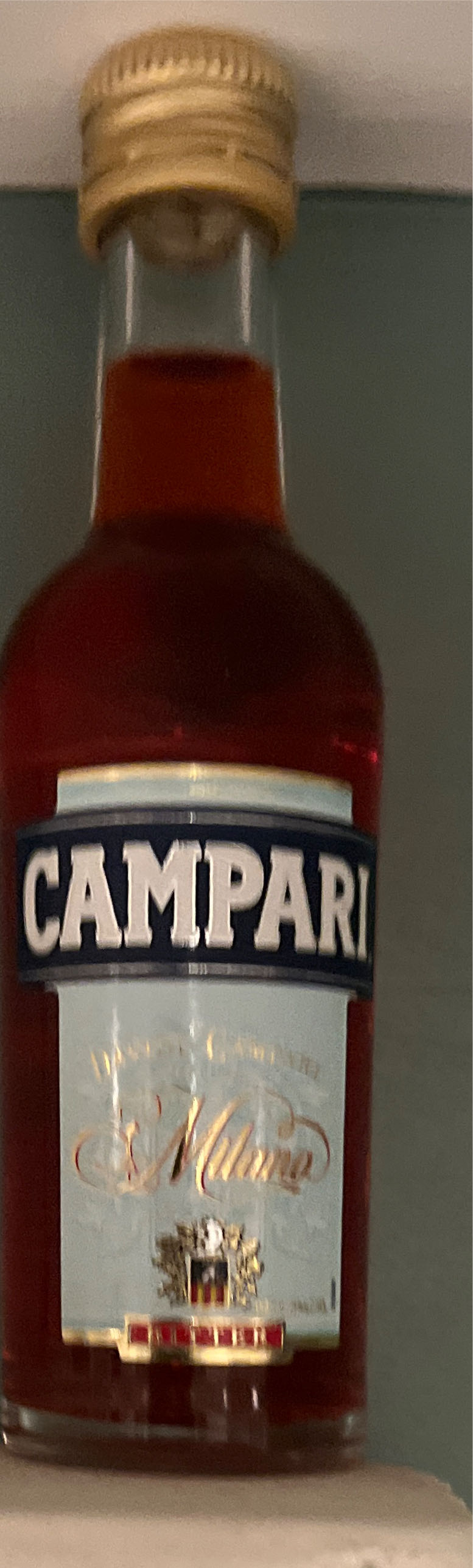 Campari - Davide Campari-Milano S.p.A. (750mL) alcohol collectible [Barcode 721059047500] - Main Image 3