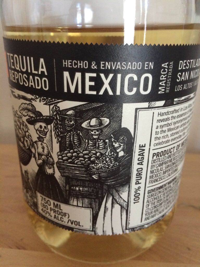 Espolòn Reposado - NOM 1440 (750 mL) alcohol collectible [Barcode 721059707510] - Main Image 2