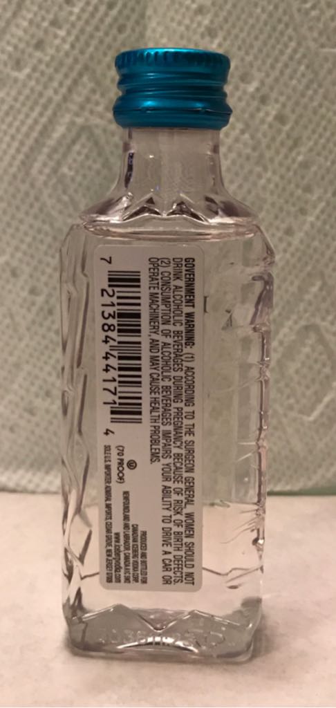 Iceberg Ice Fusion Chocolate Mint Vodka - Canada Iceberg Vodka Corp (50 mL) alcohol collectible [Barcode 721384441714] - Main Image 2