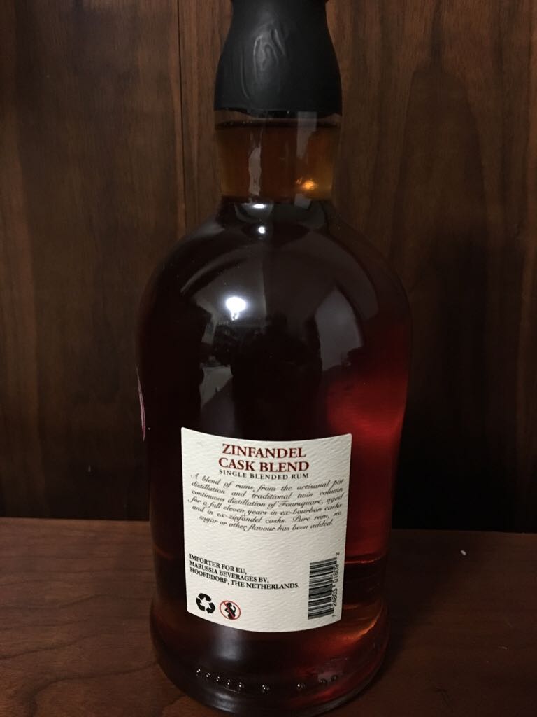 Foursquare Zinfandel Cask Mark IV - Foursquare Rum Distillery (700mL) alcohol collectible [Barcode 724803018092] - Main Image 2