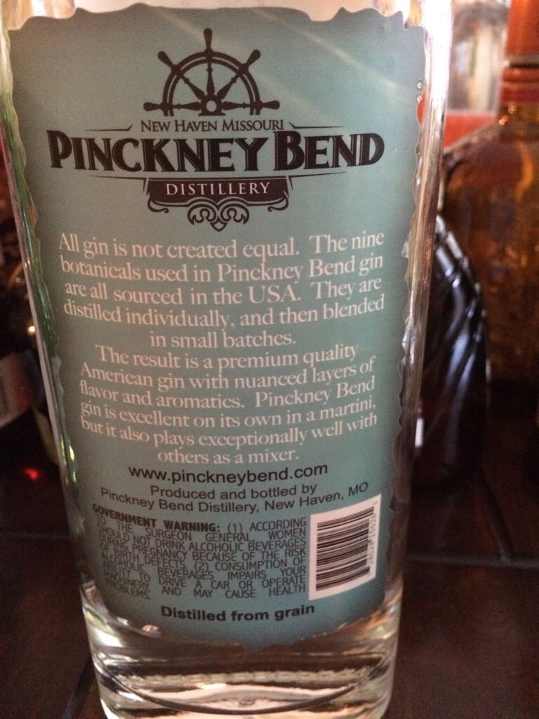 Pinckney Bend - Pinckney Bend Distillery (750 mL) alcohol collectible [Barcode 728028150261] - Main Image 2