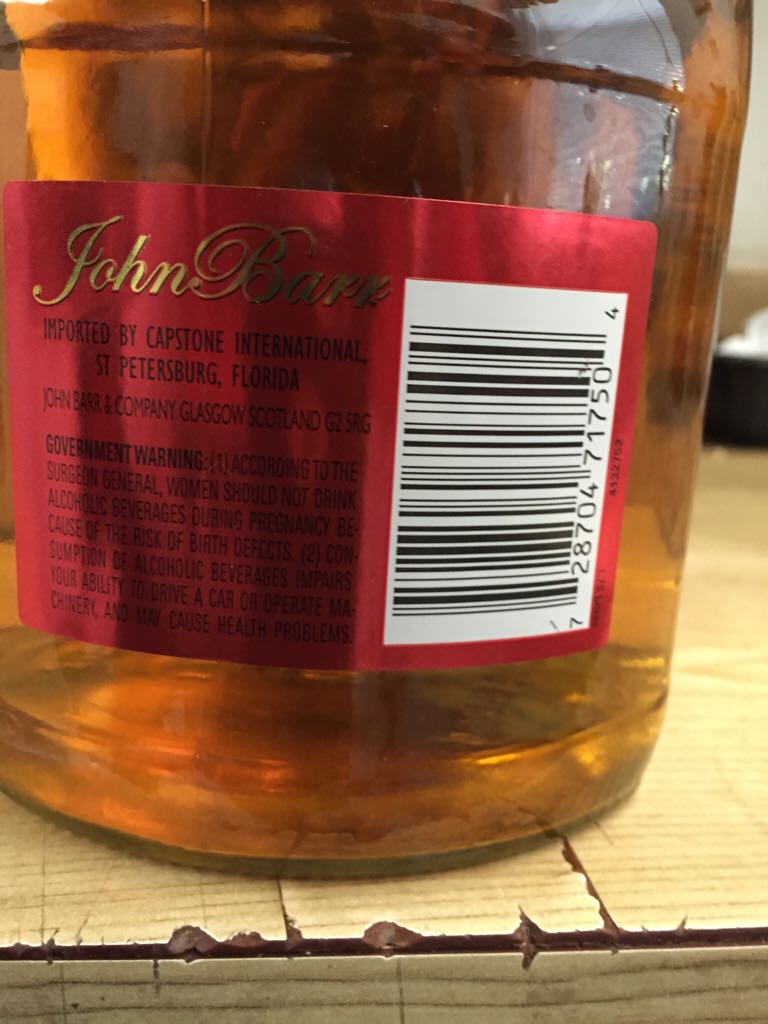 Scotch - St Petersburg Fl (1.75L) alcohol collectible [Barcode 728704717504] - Main Image 2
