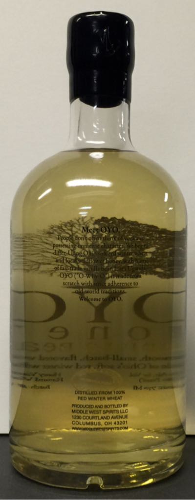 OYO Honey Vanilla Bean - Middle West Spirits (750mL) alcohol collectible [Barcode 729440116200] - Main Image 2