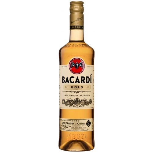Bacardi Gold - Bacardi (1 L) alcohol collectible [Barcode 080480025304] - Main Image 3