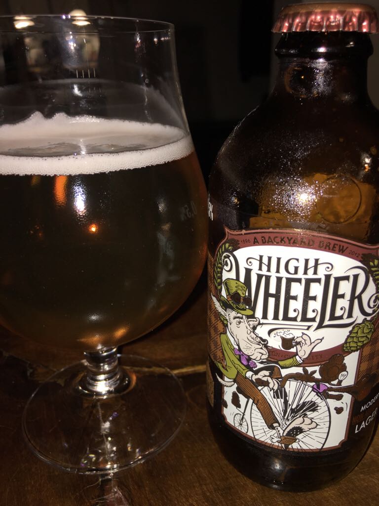 High Wheeler - A Backyard Brew (330 mL) alcohol collectible [Barcode 7310070002273] - Main Image 1