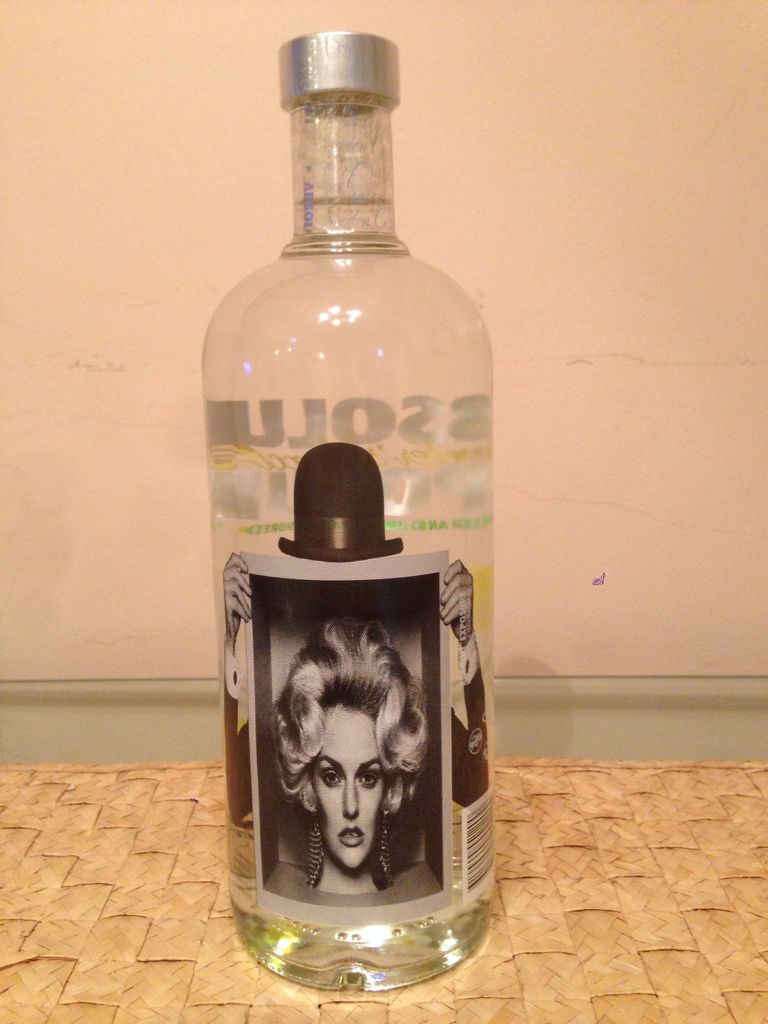 Absolut Exposure 40%alc. 1 Liter Honey Melon And Lemon Gras Flavored #3 - Absolut Spirits Co. (1L) alcohol collectible [Barcode 7312040551200] - Main Image 2