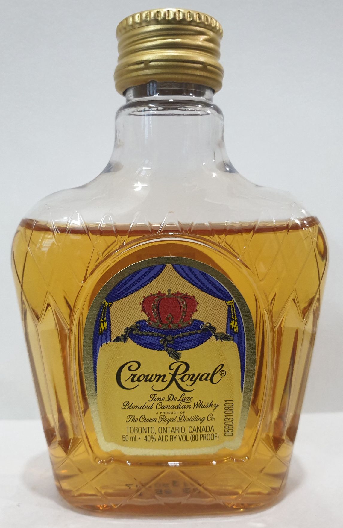 Crown Royal - The Crown Royal Distilling Company (50mL) alcohol collectible [Barcode 731847165040] - Main Image 2