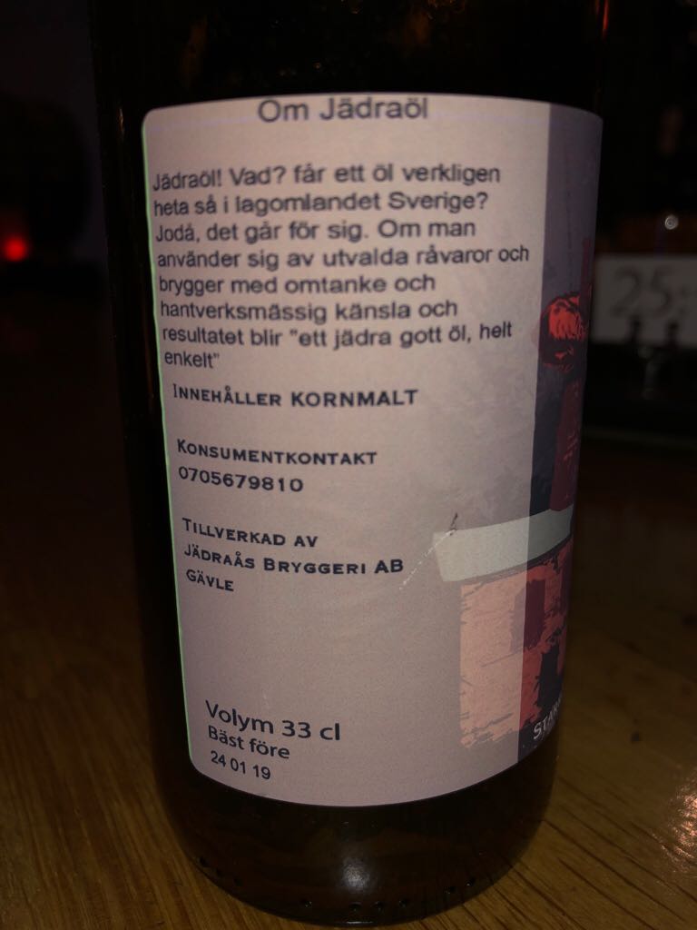 King Kong APA - Jädraås Brygferi AB (330 mL) alcohol collectible [Barcode 7340080400035] - Main Image 2