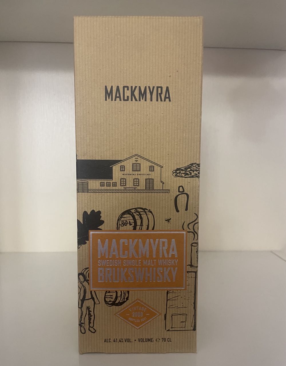 Mackmyra Brukswhisky - Mackmyra (700 mL) alcohol collectible [Barcode 7350029669010] - Main Image 2