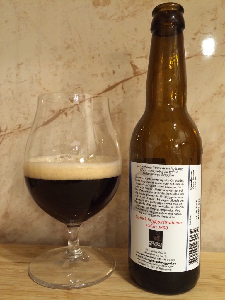 Helsingborgs Vinter - Helsingborgs Bryggeri (330 mL) alcohol collectible [Barcode 7350060230132] - Main Image 2