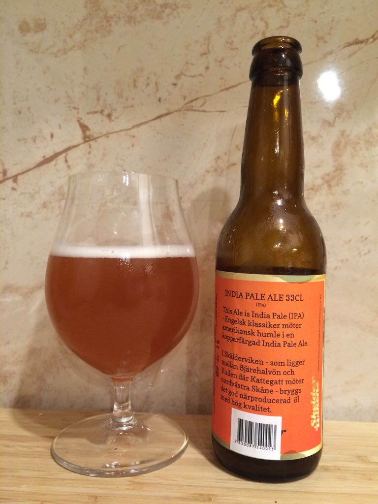 SkelderWikens IPA - Skelderwikens Brygghus (330 mL) alcohol collectible [Barcode 7350087540023] - Main Image 2