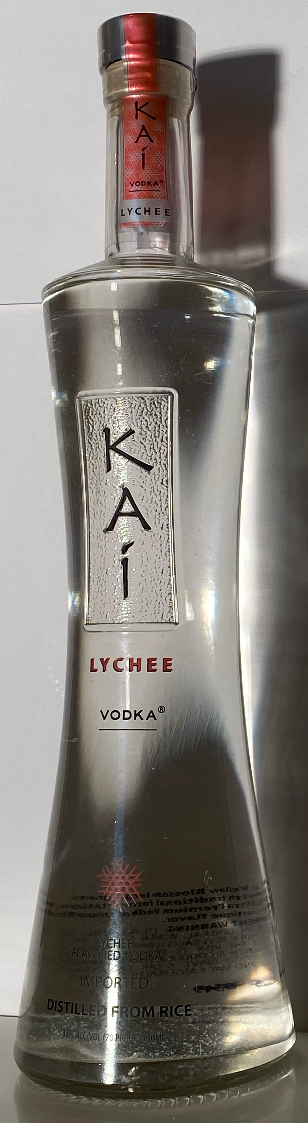 Kai Lychee Flavored - n/a (750 mL) alcohol collectible [Barcode 736040017691] - Main Image 2