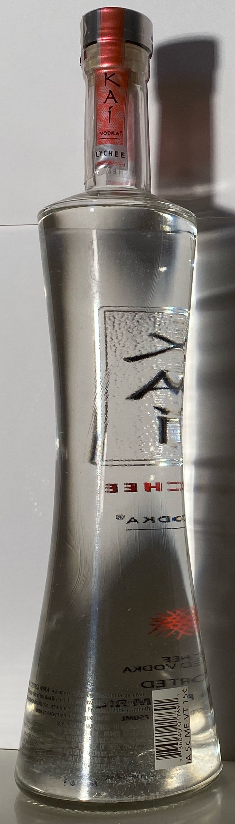 Kai Lychee Flavored - n/a (750 mL) alcohol collectible [Barcode 736040017691] - Main Image 3