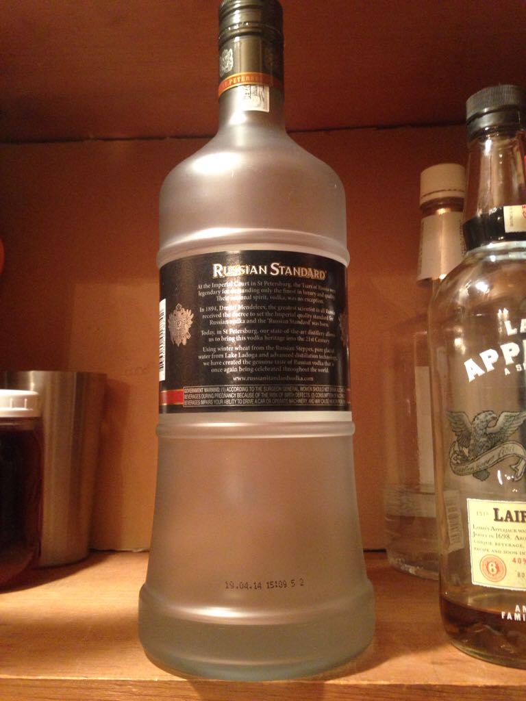 Russian Standard Vodka  - L. L. C. Russian Standard (1.75L) alcohol collectible [Barcode 736040018742] - Main Image 2