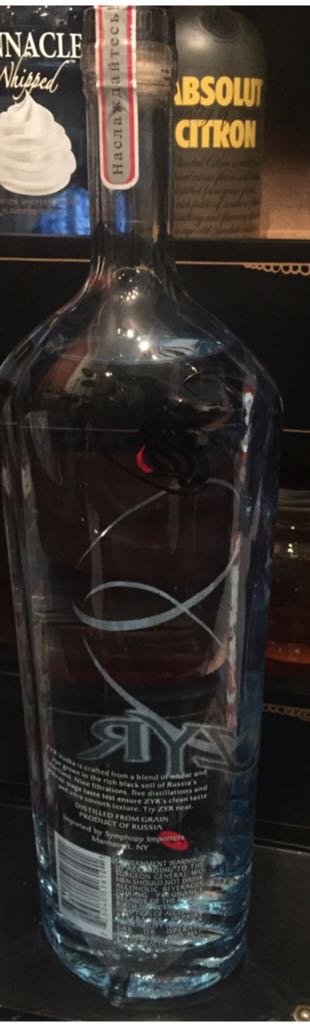 Zyr - Unknown (1.75L) alcohol collectible [Barcode 736040516101] - Main Image 2