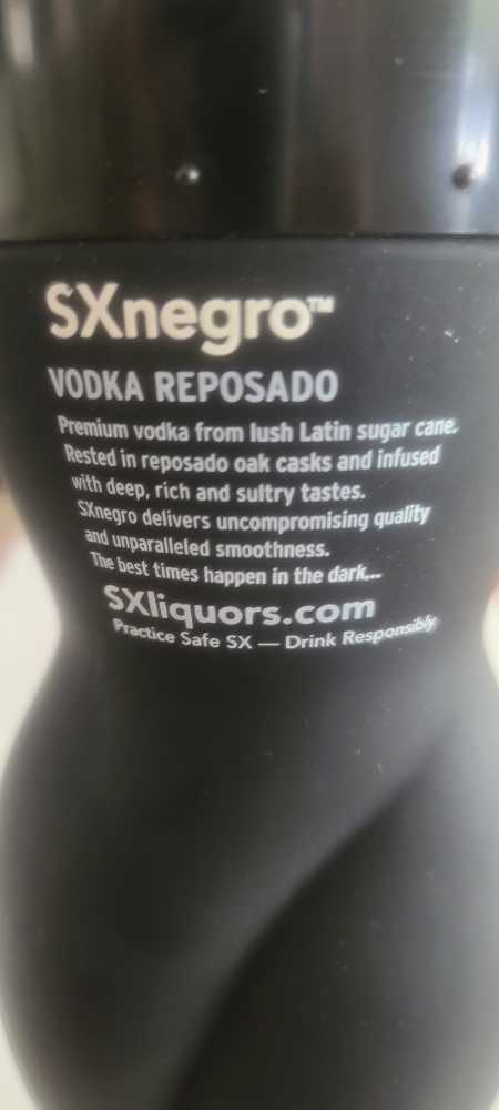 SX Negro - n/a alcohol collectible [Barcode 736040525035] - Main Image 2