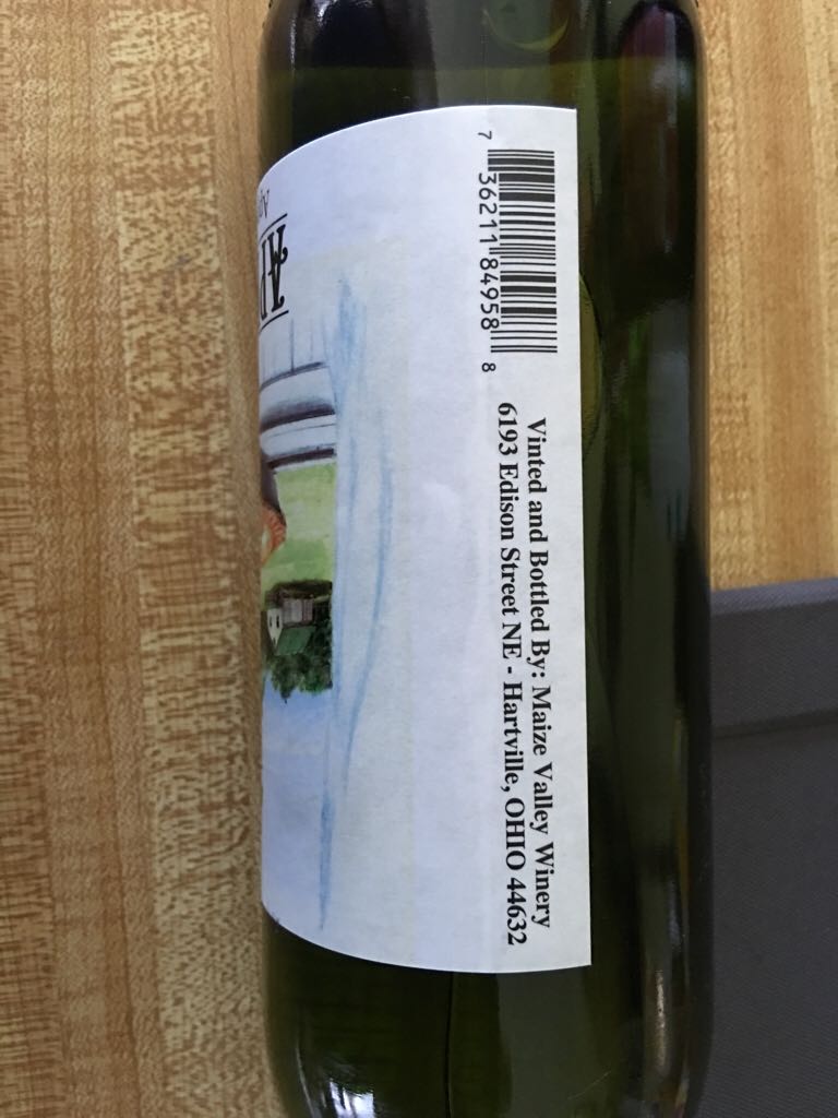 Apple Pie - Maize Valley Winery (750 mL) alcohol collectible [Barcode 736211849588] - Main Image 2