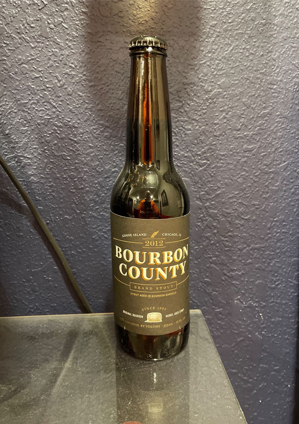 Bourbon County Brand Stout - Goose Island Beer Co. (12 fl. oz.) alcohol collectible [Barcode 736920111907] - Main Image 2
