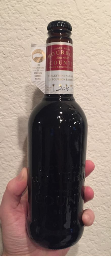Bourbon County Brand Barleywine Ale - Goose Island Beer Co. (16.9 fl. oz.) alcohol collectible [Barcode 736920115905] - Main Image 1