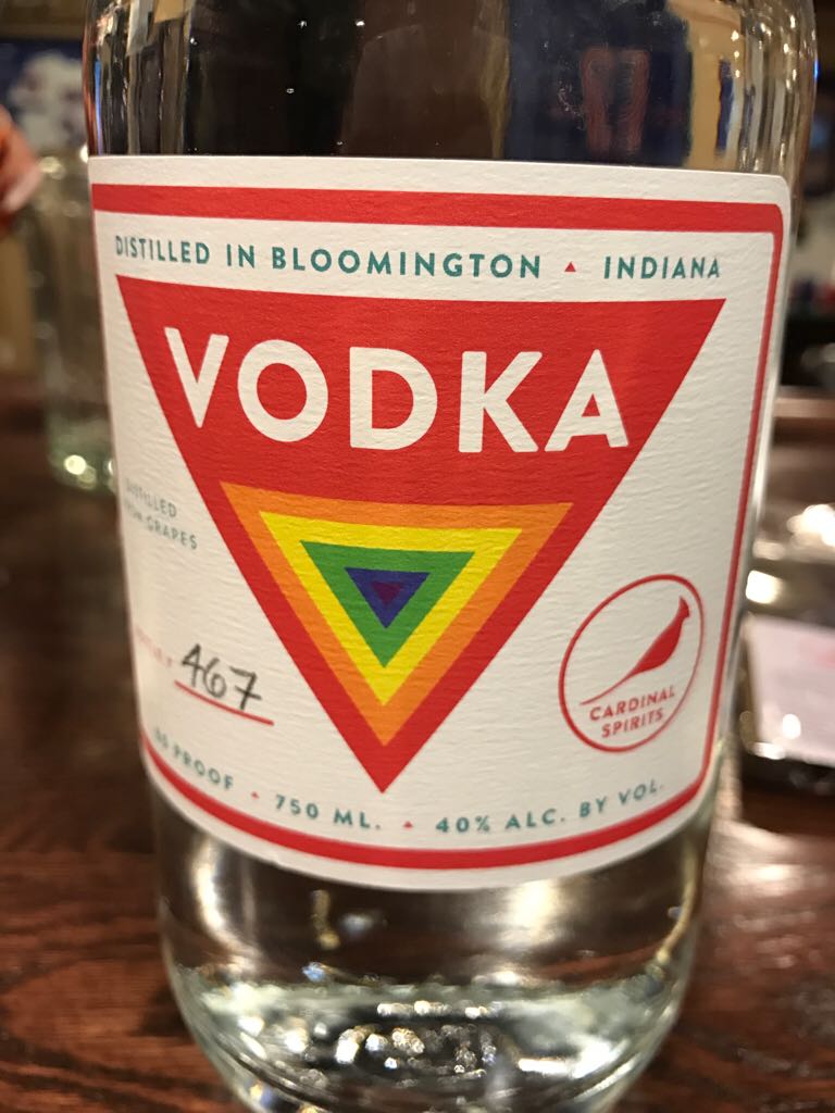 Den Klodsede Bjørn Ukrain Edition Ufiltreret Vodka 500ml 40% Denmark