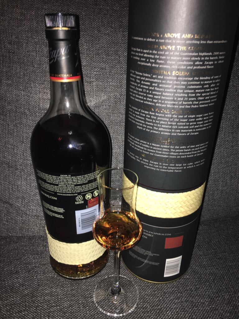 Zacapa Sistema Solera 23 - Ron Zacapa (1000 mL) alcohol collectible [Barcode 7401005008603] - Main Image 2