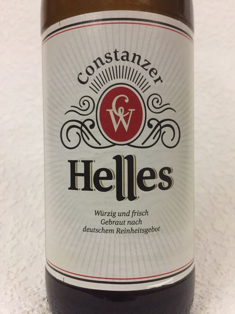 Constanzer Helles - Constanzer Wirtshaus (500 mL) alcohol collectible [Barcode 742832465977] - Main Image 2