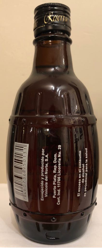 	Don Rhon Gran Reserva - Vinicola Del Norte (350 mL) alcohol collectible [Barcode 7460736950131] - Main Image 2