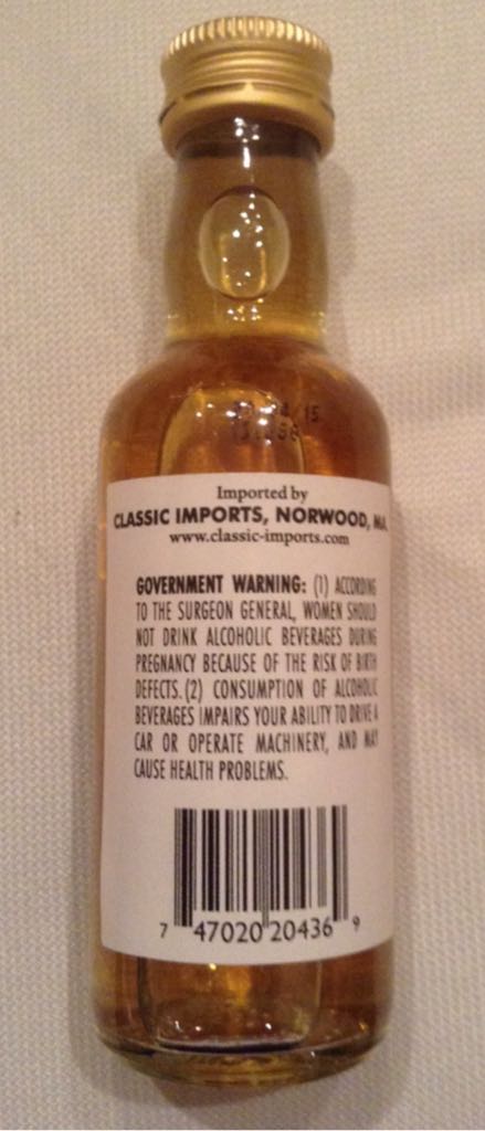 Benromach 10 Year Old - Benromach Distillery (50 mL) alcohol collectible [Barcode 747020204369] - Main Image 2