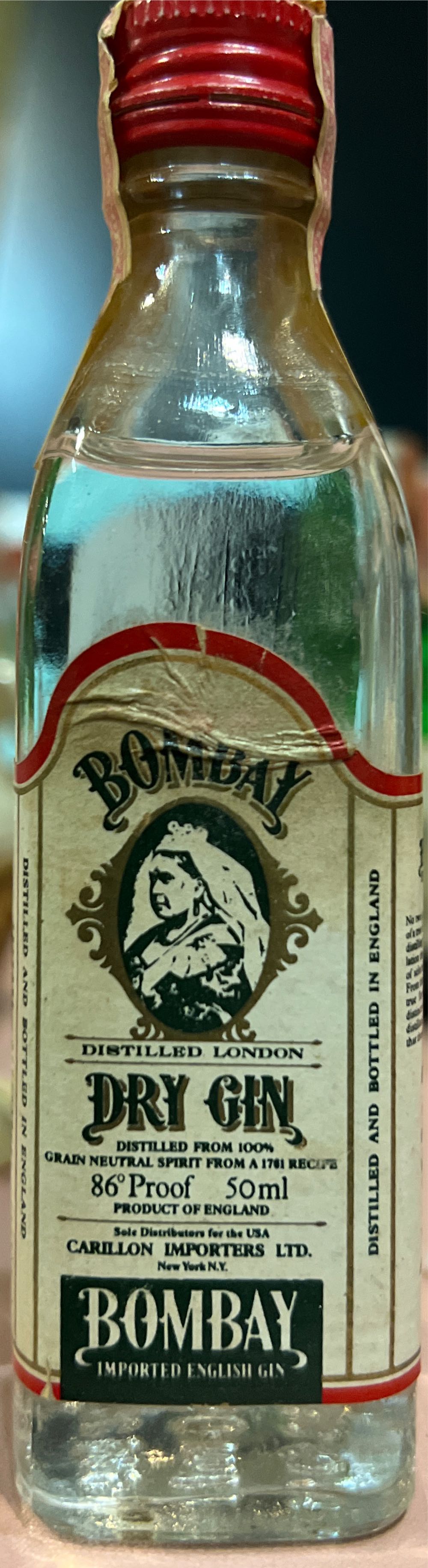 Bombay Dry Gin 750ML - The Bombay Spirits Company (750 mL) alcohol collectible [Barcode 080480300029] - Main Image 4