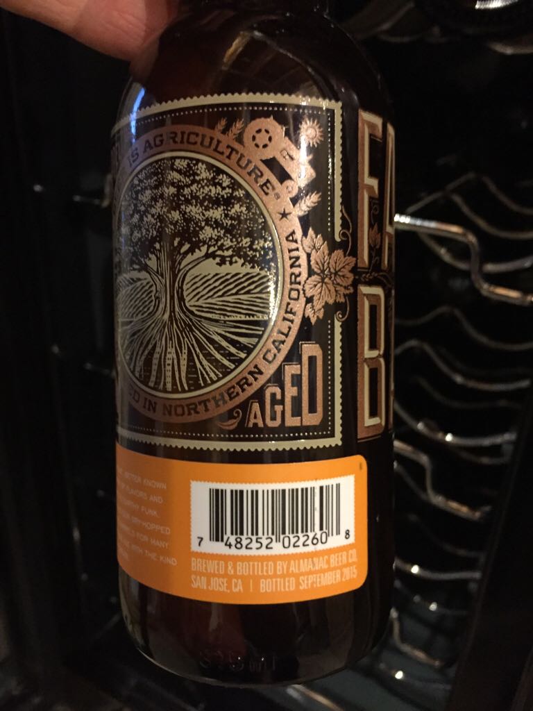 SAISON DE BRETTAVILLE - Almanac Beer Co. (375 mL) alcohol collectible [Barcode 748252022608] - Main Image 2