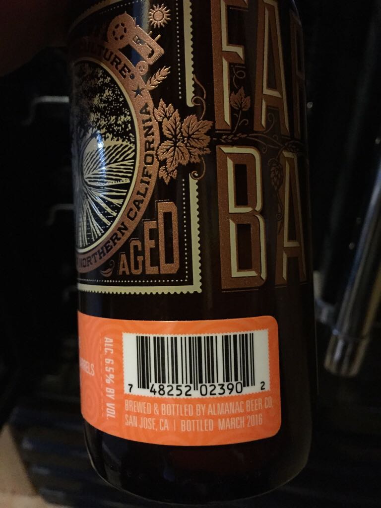 APRICOT de Brettaville - Almanac Beer Co. (375 mL) alcohol collectible [Barcode 748252023902] - Main Image 2