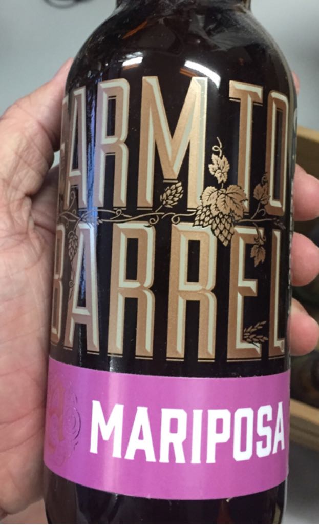 Farm To Barrel Mariposa  - Almanac Beer Co. (375 mL) alcohol collectible [Barcode 748252026309] - Main Image 1