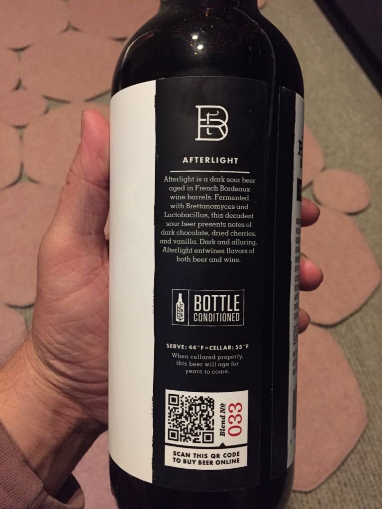 Afterlight - Rare Barrel Sour Beer Co. (750 mL) alcohol collectible [Barcode 748252609106] - Main Image 2