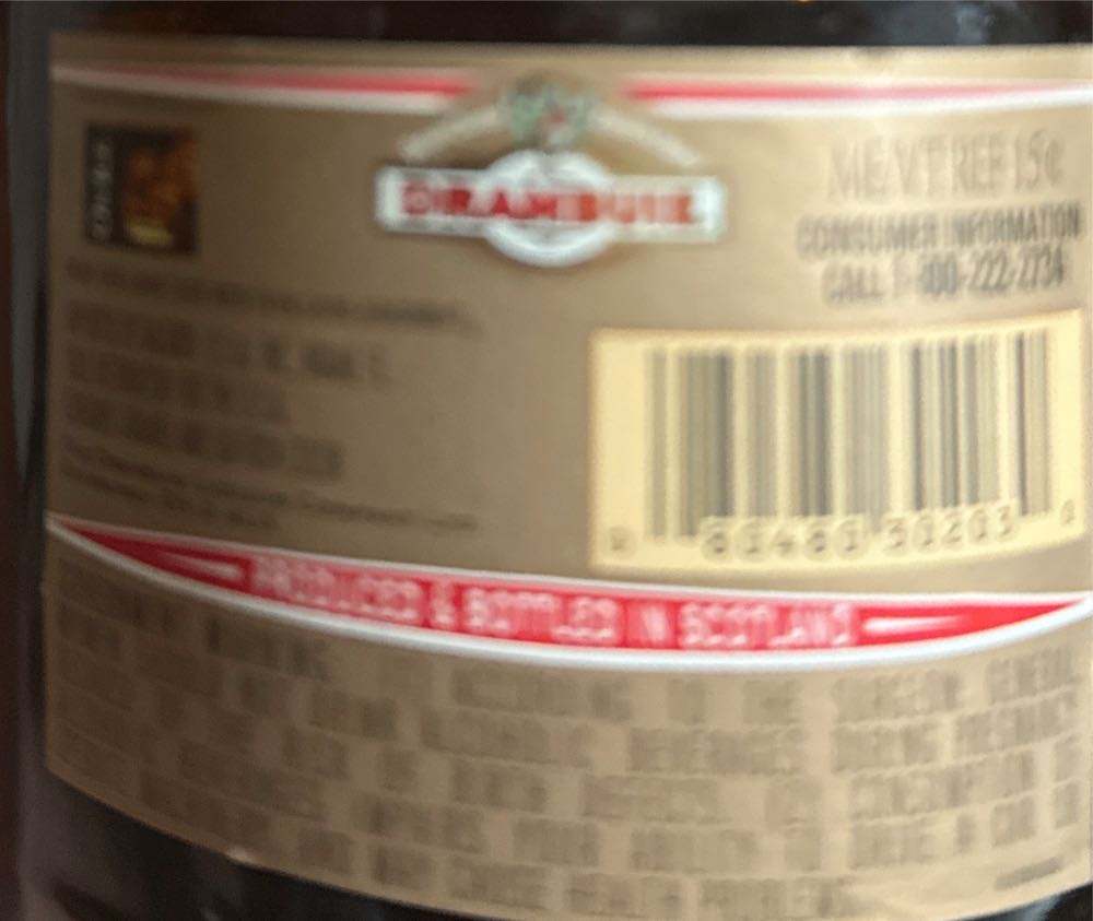 Drambuie - The Drambuie Liqueur Co. Ltd (375mL) alcohol collectible [Barcode 080480302030] - Main Image 2