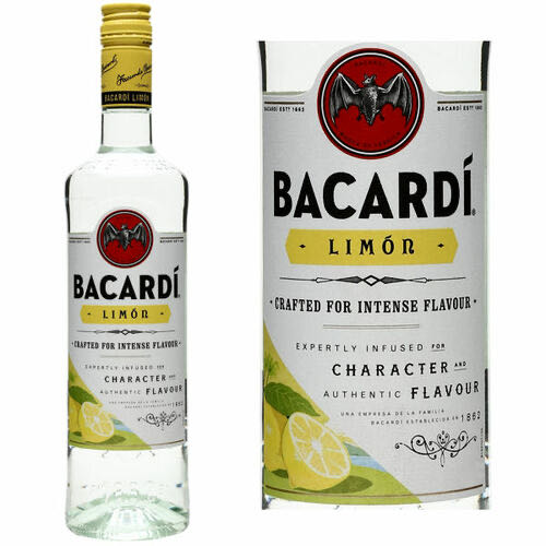 Bacardi Limon - Bacardi (700 mL) alcohol collectible [Barcode 080480355401] - Main Image 2
