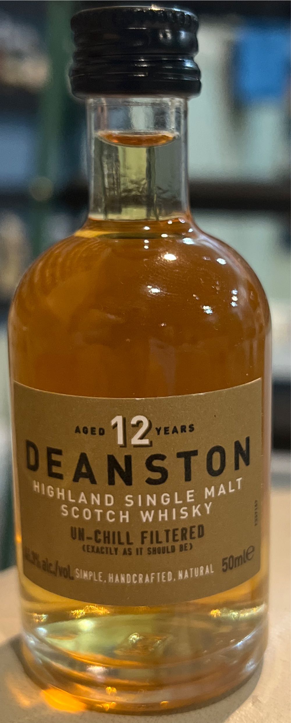 Deanston 12 - Deanston Distillery (750 mL) alcohol collectible [Barcode 758371130016] - Main Image 2